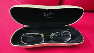 Ray-Ban titanium eyeglasses Made is Italy
