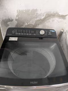 Haier automatic washing machine.