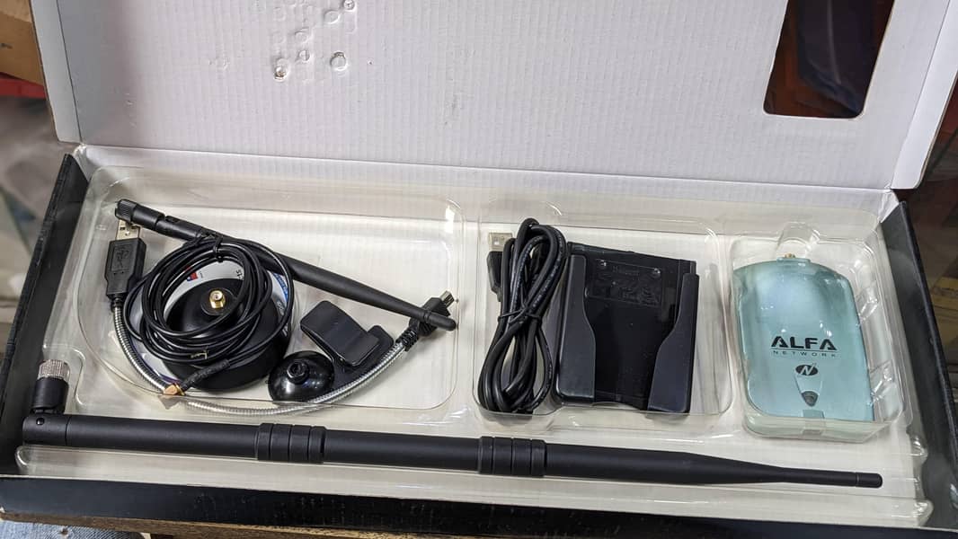 Alfa AWUS036NH WIFI Adaptar Moniter mode & packet integration spoted 4