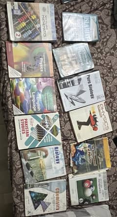 O levels books including some past papers too.
