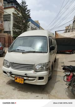hiace hamza 2012  (diesel engine)