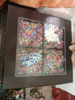 5 seater sofa set + Deewan + table