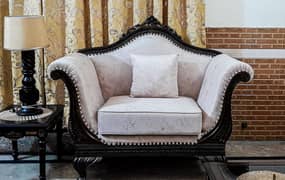 Original sheshum wood chionoti Sofa set