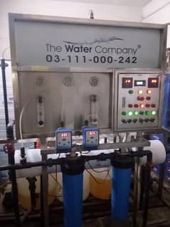 Mineral water plant