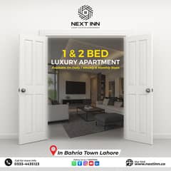 Luxury Studio/1 BHK/2 BHK available on daily basis