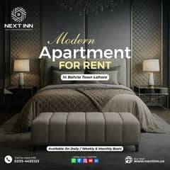 Luxury Studio/1 BHK/2 BHK available on daily basis