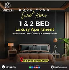 Luxury Studio/1 BHK/2 BHK available on daily basis