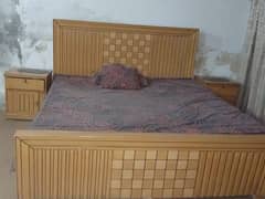 Double Bed with Side tables