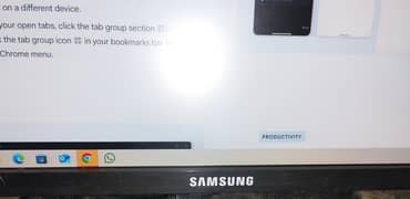 Samsung LED monitor