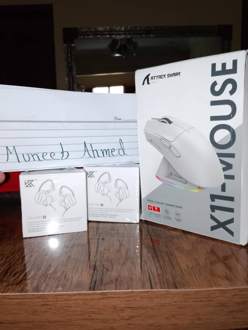 KEYBOARD MOUSE IEMS ATTACKSHARK AJAZZ 0