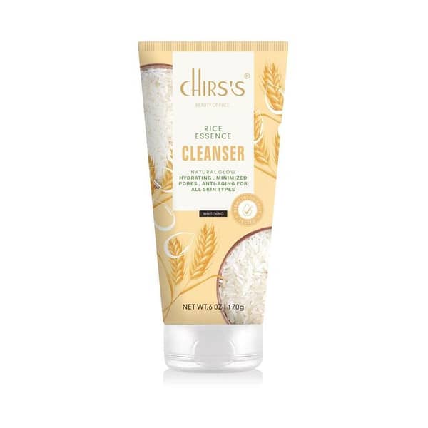 Chris's Rice Essence Facial Cleanser - 170g for All Skin Types