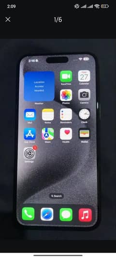 iPhone 15 pro max 256