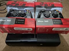 Xbox 360 Ultra Slim 100 Games 2 Original Controller