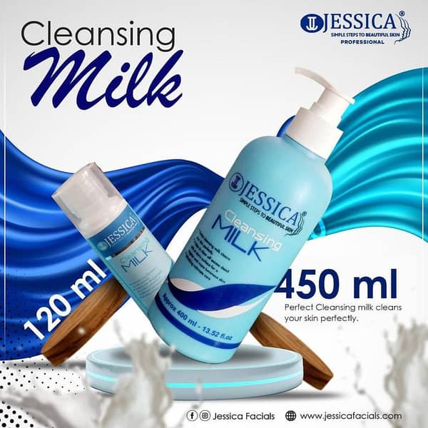 Jessica Cleansing Milk for a Radiant Glow