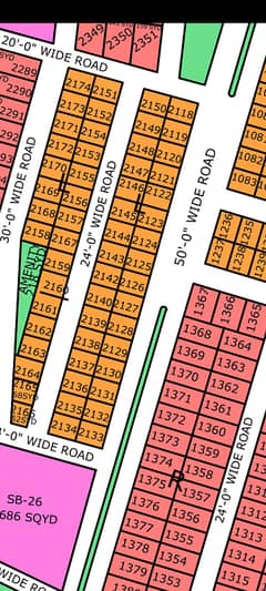 50ft Road Facing Plot 80 Sq-Yd North Town Residency Phase 1