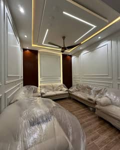 Drawing room decoration forceling and French moulding