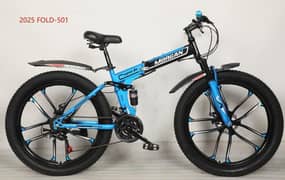 New Foldable 26 size Morgan Double Jump bicycle imported box pack new