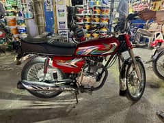 125 Honda total geniun 10 by 10 condition