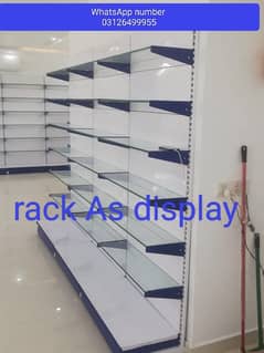 Super store rack/ warehouse rack/ wall rack/ Racks/ Pharmacy rack