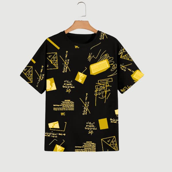 Ruku Garments | Summer Short Sleeve T-Shirts with All-Over Print
