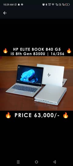 Hp Elite Book 840 G5 i5/8th gen