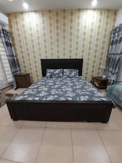 Used Wooden Double Bed