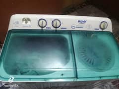 Haier Waching Machine alongwith Spinner