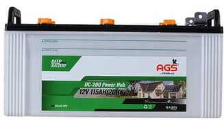 AGS battery 12V 115AH (20HR)