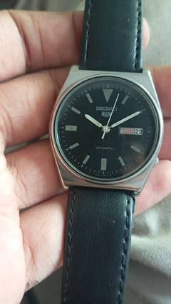 vintage seiko 5 military watch