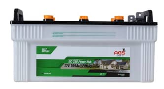 AGS battery 12V 185AH (20HR)