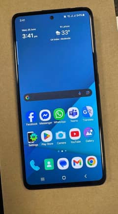 Samsung A52s 5g 8/256 10 by 10 original charger and box