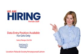 Job Available For Female