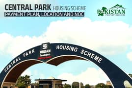 10 Marla Plot of prime location of central park for sale