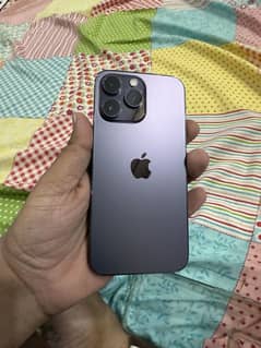 Iphone 14 pro max 1 tb Pursple colour PTA APPROVED as Good as New