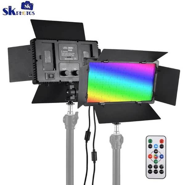 Professional LED 600 RGB Photo & Video Light