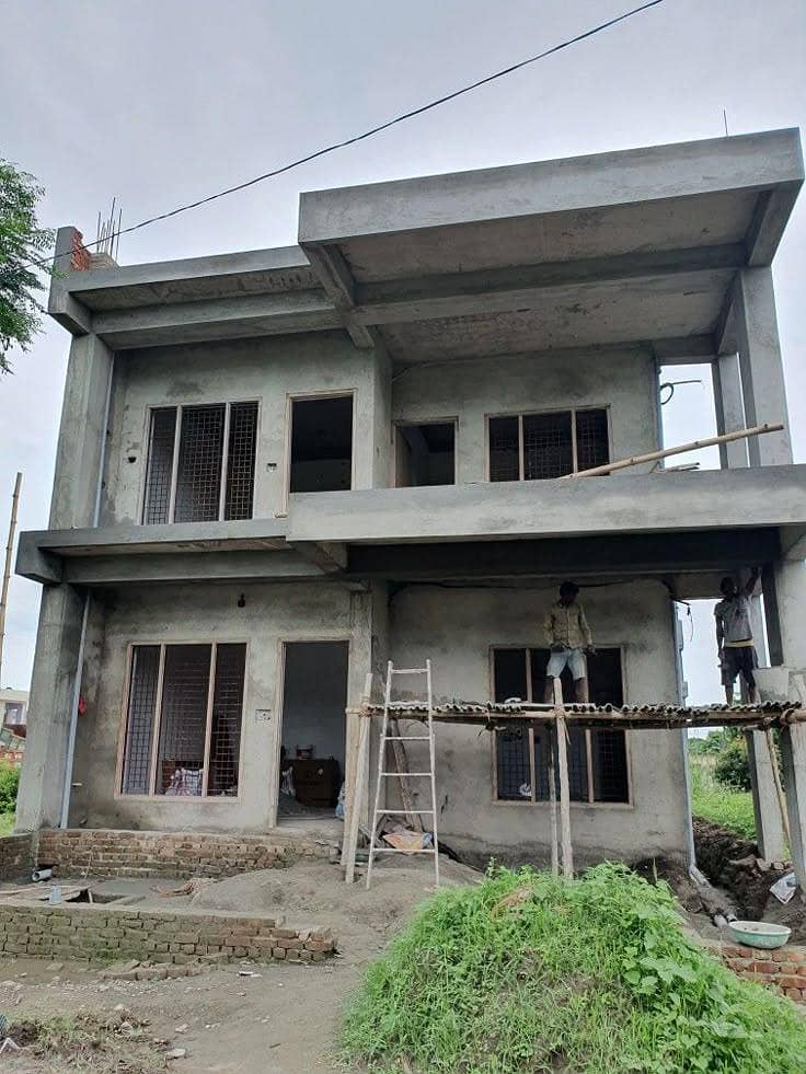 Gray structure,paint and primer,maps,PVC ceiling,cladding, astro turf, 4
