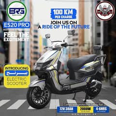 Electric Scooty , Electric Bikes , Electric Scooter ES20 Pro 2025 New