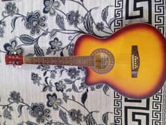 LEFT-HANDED SEMI-ACOUSTIC GUITAR (SPECIAL HAND MADE)