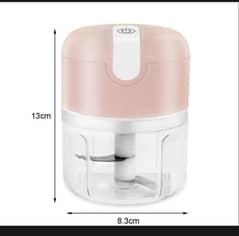Portable & USB Rechargeable Electric Food Processor