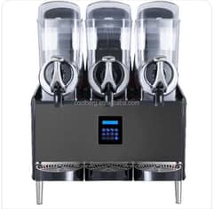 Slush Machine Pizza Oven & Cafe Equipment Fast food Setup Salad bar