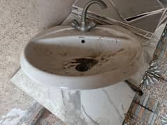 sink with water tap