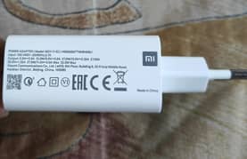 MI 33W Original charger out of box