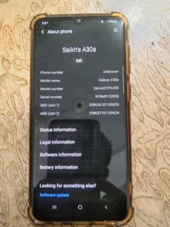 Samsung Galaxy a30s