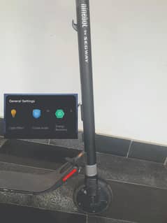 electric nine boot scooty