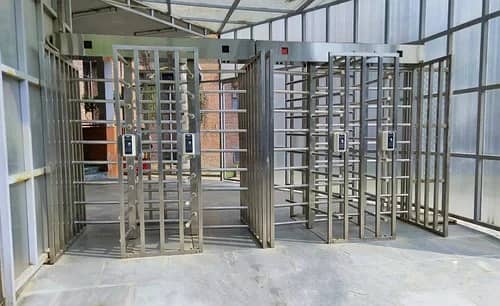 Full Height Turnstile Gate for Security / Ideal for Offices & Factorie 0