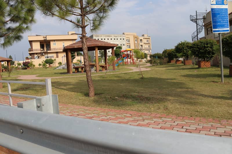 Spacious 1 Kanal Plot Back Open | Ready to Build in Bahria Enclave 8