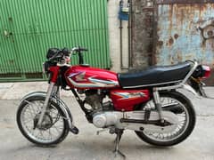 Honda CG125 book file original biometric on the spot