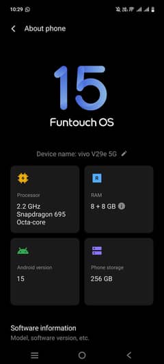 it's V29e 5g