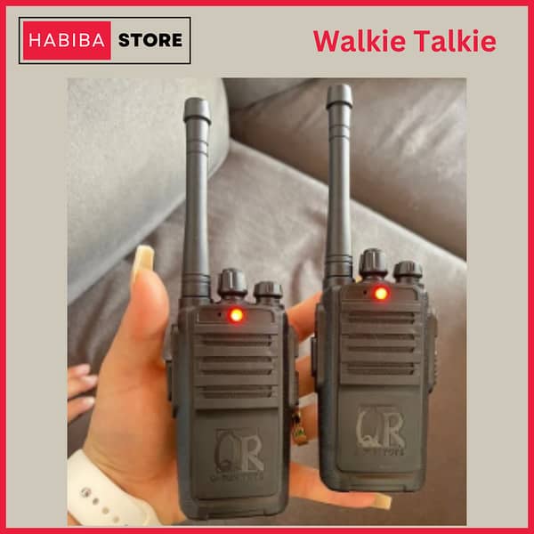 Portable Wireless Walkie Talkie Set for Kids - 100 Meter Range, Battery Operated, Noise Reduction Radio Receiver, Ideal for Outdoor Play