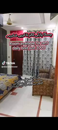 Guest house and family rooms for daily weekly monthly
